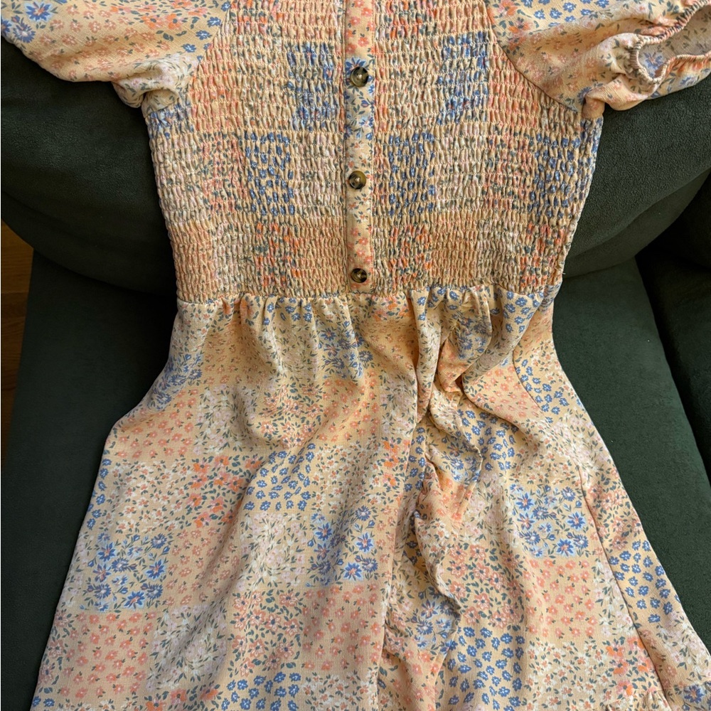 Wonder Nation Multicolor Patchwork Dress
